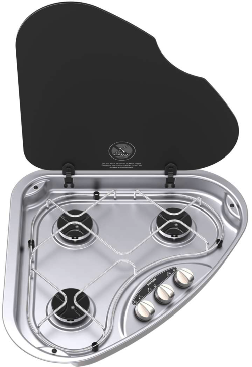 Thetford Series 330 Triangle LPG Gaskochfeld left handed - Kochfelder