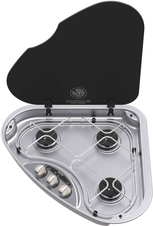 Thetford Series 330 Triangle LPG Gaskochfeld right handed  - Kochfelder