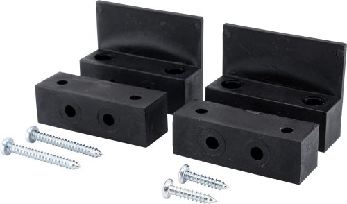 Thitronik Montageadapter schwarz - Scharniere, Beschläge & Möbelzubehör