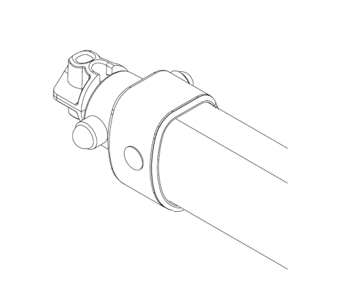 Thule Adapter 4 Point Fixation Adapter-Set auf Fiamma-Halterung  - Fahrradträger-Zubehör