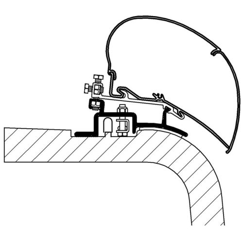 Thule Adapter-Set f. Fiat - Markisenadapter