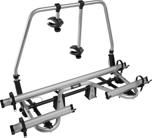 Thule Caravan Superb Short Deichsel Fahrradträger für 2 Fahrräder, E-Bike geeignet - Deichsel-Fahrradträger