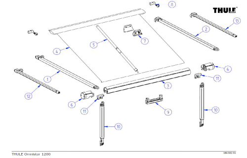 Thule Endstopper - Ersatzteile Fahrzeug