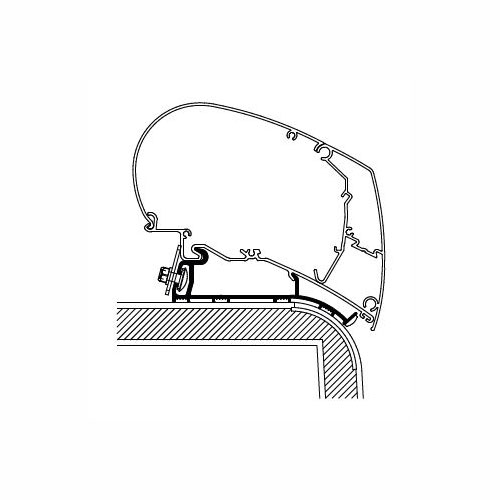 Thule Hymer 2013 Nova Roof Adapter 3,5m - Markisenadapter