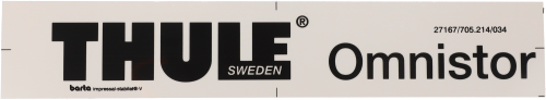 Thule Logo Sticker für Omnistor Markise - Weiteres Markisenzubehör