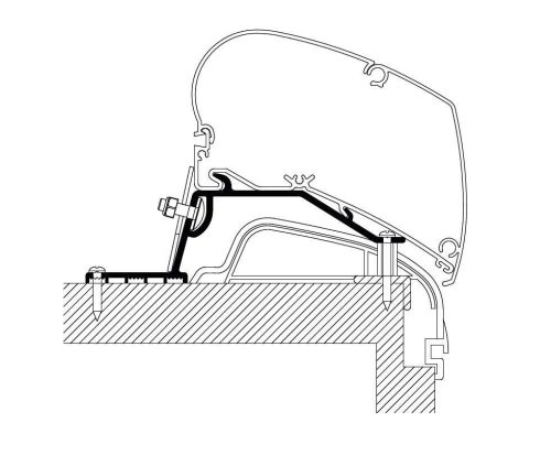 Thule Markisenadapter Hobby Premium & Ontour - Markisenadapter