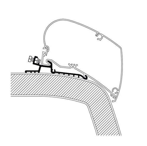 Thule Markisenadapter Hymer SX 4,0m - Markisenadapter