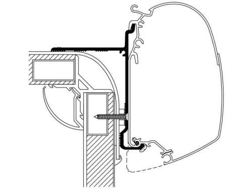 Thule Markisenadapter Pilote Explorateur Set - Markisenadapter