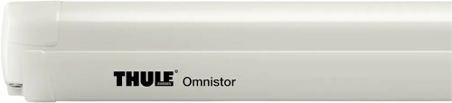 Thule Omnistor 8000 Wandmarkise Gehäusefarbe Cream Beige Tuchfarbe Mystic Grey 5,5 m - Kassettenmarkisen