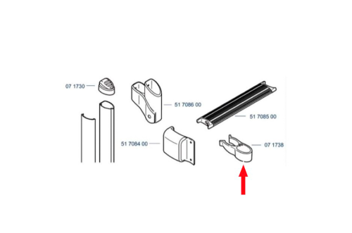 Thule Ovaler Clip - Ersatzteile Fahrzeug