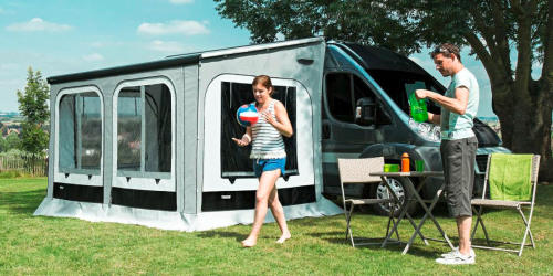 Thule Residence G3 Markisenvorderwand für Ducato, Jumper und Boxer H2 - Markisenvorzelte & Wände