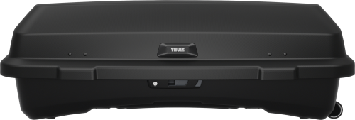 Thule Santu Heckbox für Fahrradträger passend für Thule Epos/EasyFold 3/EasyFold XT mit Adapter - Transportboxen