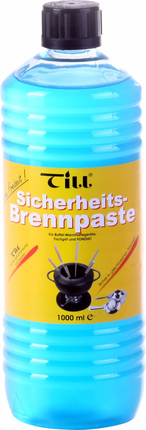 Till Sicherheits Brennpaste 1 Liter - Grillanzünder und -Kohle