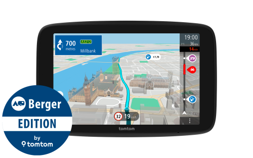 TomTom GO Camper Max PP Navigationsgerät Berger-Edition 7 Zoll - Navigationsgeräte