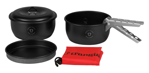 Trangia Tundra III Campingtopf und Pfannenset 3 teilig Antihaft Non-Stick - Kochgeschirr-Sets