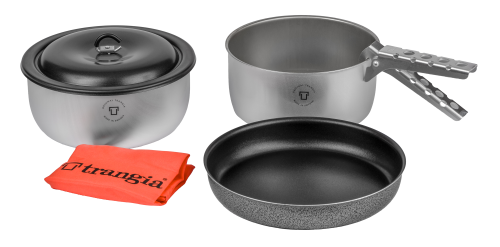 Trangia Tundra III Campingtopf und Pfannenset 3 teilig Duosal - Kochgeschirr-Sets
