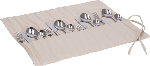 Travellife Altea Besteckset Edelstahl 16 tlg. silber - Campingbesteck