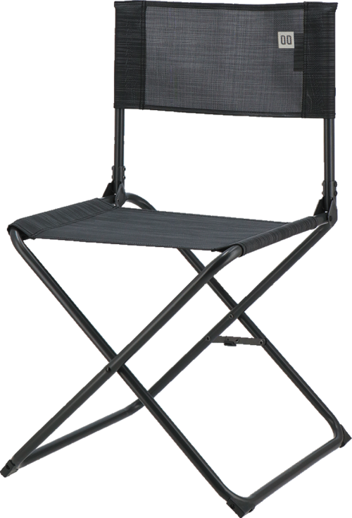 Travellife Como Campinghocker mit abnehmbarer Rückenlehne blend gray - Campinghocker