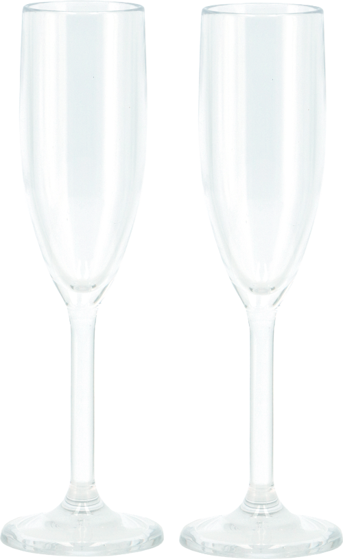 Travellife Feria Champagnerglas 2 teilig - Gläser