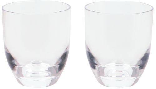 Travellife Feria Kunststoff Glas 2 Stück klar - Gläser