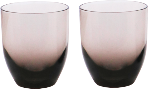 Travellife Feria Kunststoff Glas 2 Stück smokey - Gläser