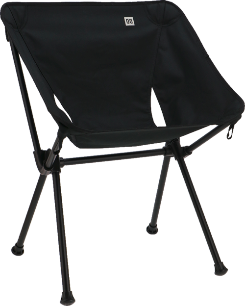 Travellife Finn Leichtgewicht Campingstühl Klappbar Schwarz  - Klappstühle