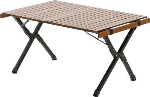 Travellife Iver Lounge Walnut Campingtisch 90 cm - Rolltische