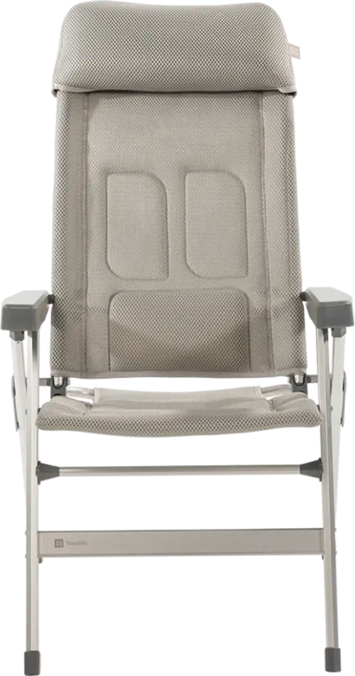 Travellife Lucca Comfort Campingstuhl Klappbar Cool Grey - Klappstühle