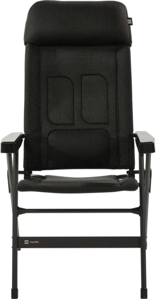 Travellife Lucca Comfort Campingstuhl Klappbar True Black - Klappstühle