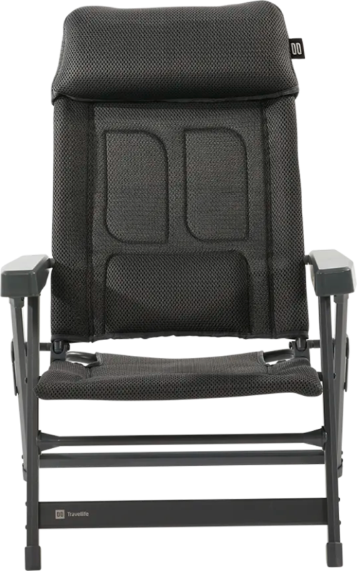 Travellife Lucca Lounge Campingstuhl Klappbar Deep Grey - Klappstühle