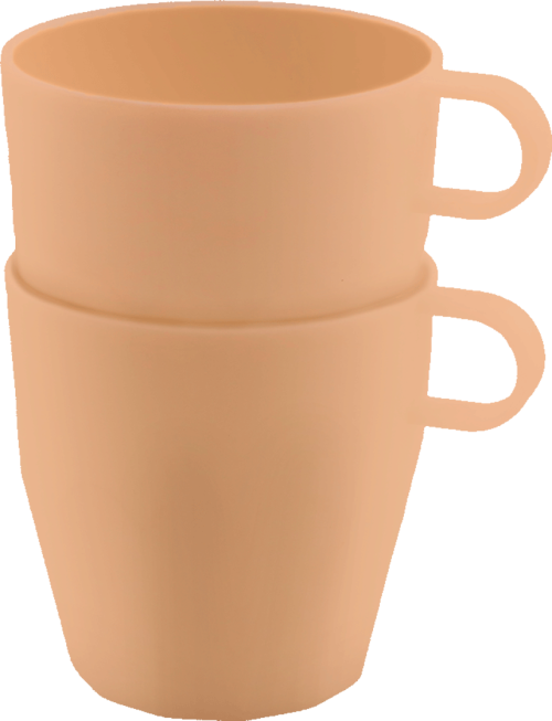 Travellife Nova Trinkbecher 2 Stück vanilla - Becher & Tassen