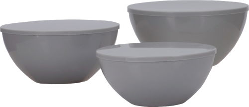 Travellife Palma Schüsseln 6 teilig hellgrau - Schüsseln & Schalen