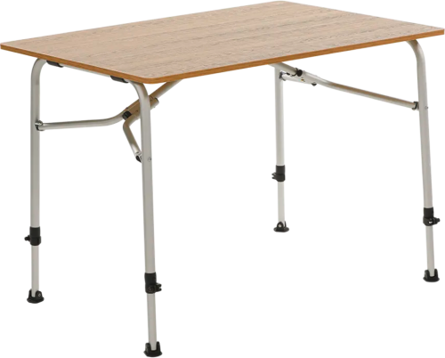 Travellife Sorrento Campingtisch klappbar Braun 100 x 70 cm - Klapptische