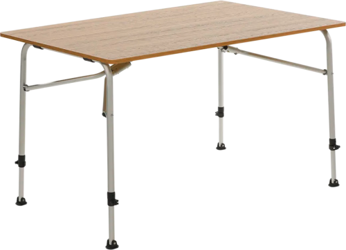 Travellife Sorrento Campingtisch klappbar Braun 120 x 80 cm - Klapptische