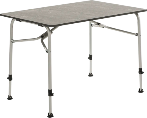 Travellife Sorrento Campingtisch klappbar Dunkelgrau 100 x 70 cm - Klapptische