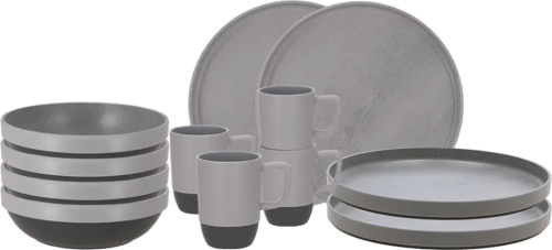 Travellife Vita Melamin Geschirr-Set 12-teilig - Kunststoff und Melamin Geschirr-Sets