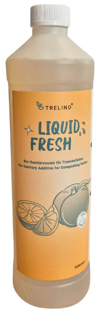 Trelino Liquid Fresh Biologischer Zusatz für Urinbehälter 1 Liter - Sanitärzusätze & -flüssigkeiten