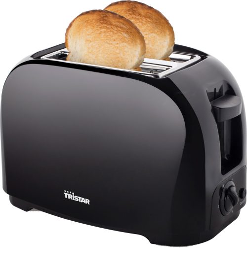 Tristar BR-1025 Toaster mit Brötchenaufsatz Schwarz 800 W - Campingtoaster
