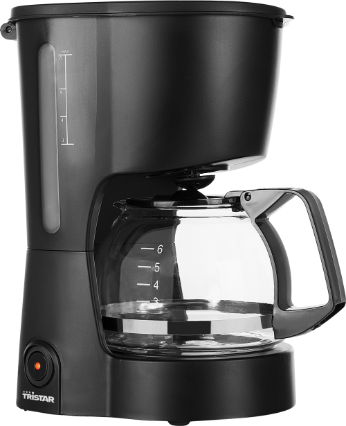 Tristar CM 1246 Kaffeemaschine schwarz 600 ml  - Kaffeemaschinen & Wasserkocher