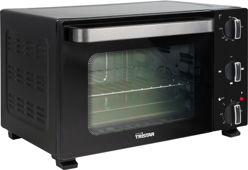 Tristar Mini Backofen kompakter Tischofen schwarz 20 Liter - Backöfen