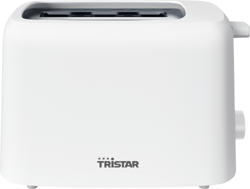 Tristar Toaster mit 6 Stufen inklusive Brötchenaufsatz weiß 650 W Premium - Campingtoaster
