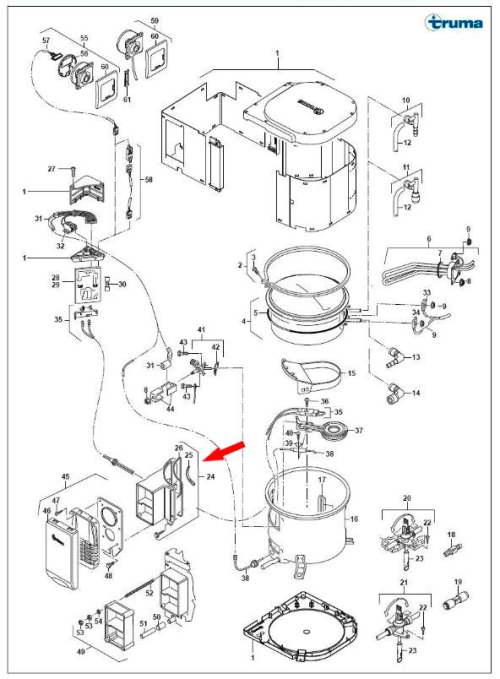 Truma Dichtprofil  (140 mm) - Ersatzteile Fahrzeug