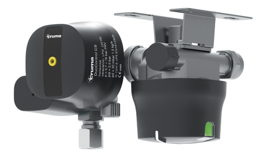 Truma DuoControl CS Gasdruckregler für den Zweiflaschen-Betrieb Horizontal  - Gasdruckregler Fahrzeug