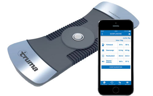 Truma Gas-Füllstandsmessgerät LevelControl für App oder iNet X System - Gas Füllstandsanzeiger