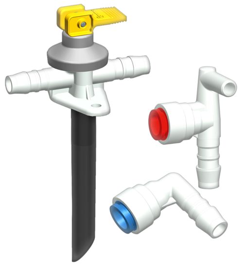 Truma Wasser-Anschluss Set  - Wasserboiler & Thermen