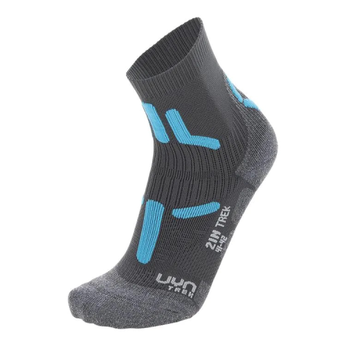 UYN Socken Trekking 2IN blau 41-42 - Socken
