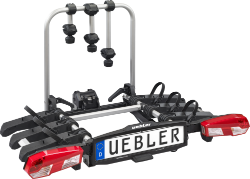 Uebler H31 S Kupplungsträger für 3 Fahrräder auf der Anhängerkupplung für Kastenwagen, E-Bike geeignet - Fahrradträger für Anhängerkupplungen