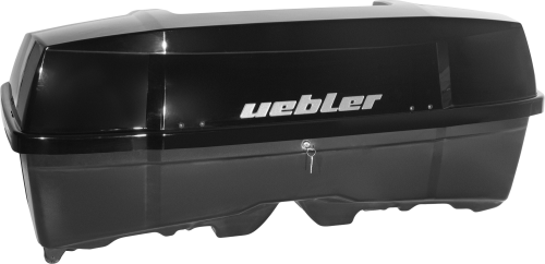 Uebler Heckbox B1 für Kupplungsträger abschließbar 300 Liter schwarz hochglanz - Transportboxen