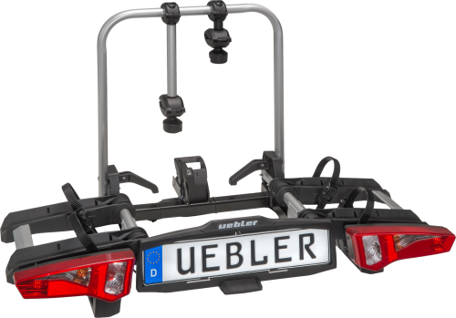 Uebler i21 S Kupplungsträger für 2 Fahrräder / E-Bike geeignet - Fahrradträger für Anhängerkupplungen