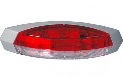 Umrissleuchte rot/weiß rechts - Fahrzeugbeleuchtung außen von Hella